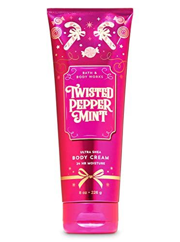 Bath &amp; Body Works Twisted Peppermint Ultra Shea Body Cream 8 Oz.