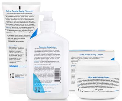 CERAMEDX Skincare System Regimen (3 pack) | For Dry, Sensitive Skin