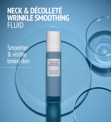 [ comfort zone ] Sublime Skin Neck &amp; Decollete Fluid, Neck &amp; Chest Firming Cream, Lightweight &amp; Fast Absorbing, Ideal For Mature And Dry Skin, 2.02 Fl. Oz.