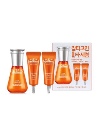 Dr. Belmeur Vitamin Serine (Serum Set, 2.5fl oz, 3 Pieces) - Lightweight Ampoule for Radiant, Clear Complexion. Korean Skincare by LG Beauty. Vitamin C &amp; B3, Provitamin B5, Hyaluronic Acid.