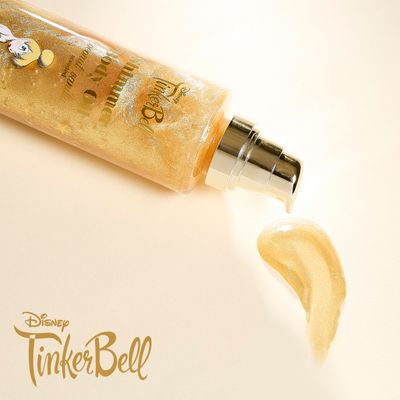 Belle Maison Disney Skin Care with Coconut Vanilla - Luxurious Skin Care Infused with Coconut Oil, 190ML/6.4 FL OZ, Tinker Bell Body Oil