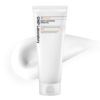CNP Deep Cleansing Perfecta - Mineral Oil-Free Deep Cleanser for Waterproof Makeup Removal, Suitable for All Skin Types, Gifts for Women, Korean Skin Care (5.07 fl. oz)