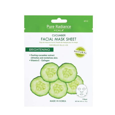 Cala Cucumber Facial Mask Sheets - 5 Sheets Pack