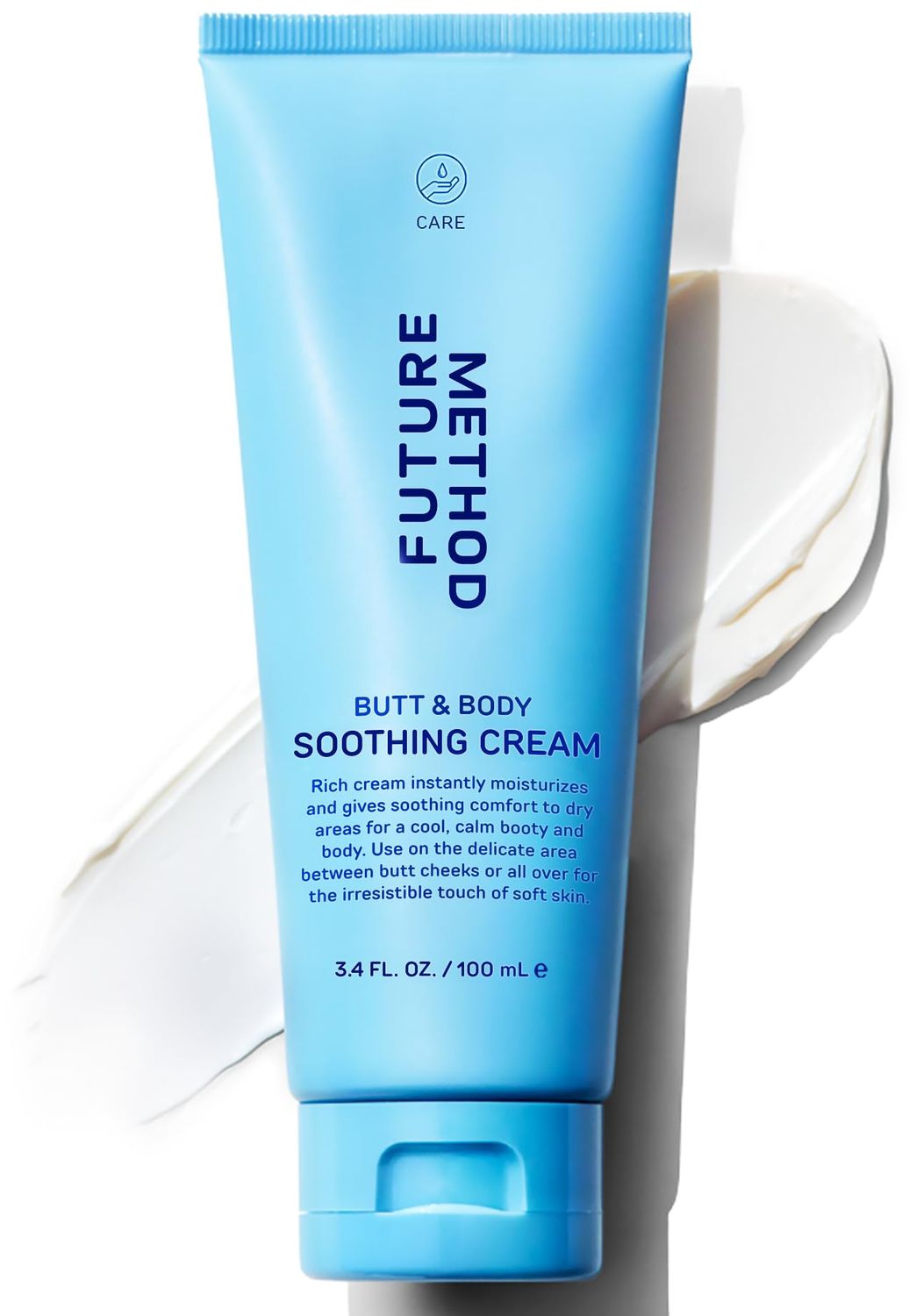 Body Soothing Cream - (3.4 fl oz) Sulfate-Free Soothing Cream and Lotion with Shea Moisture Soothing Complex (Pack of 1)