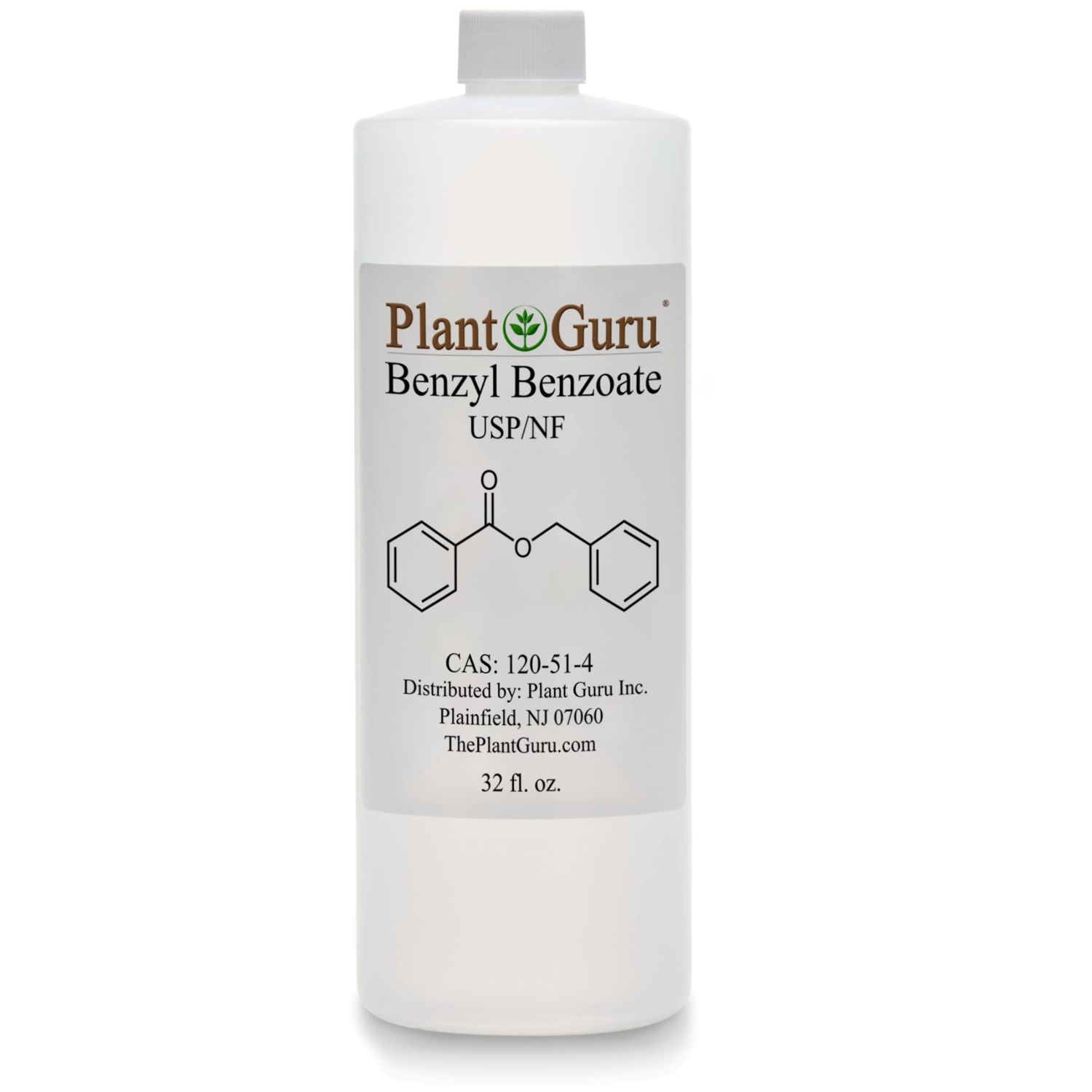 Benzyl Benzoate USP Grade Liquid 32 fl. oz. - Great for Fragrance/Aroma Compounds, Cosmetics, Hair &amp; Scalp Products.