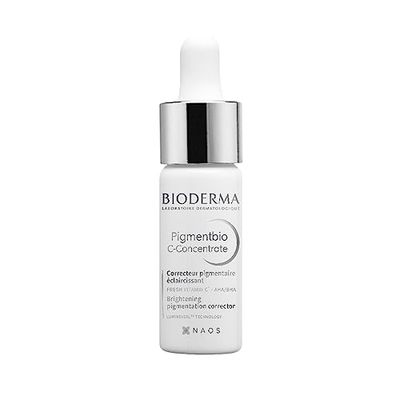 Bioderma Pigmentbio C-Concentrate - Intense Complexion Correction Vitamin C Serum - Skin Radiance &amp; Skin Brightening - Face Concentrate to Reduce Hyperpigmentation and Appearance of Dark Spots