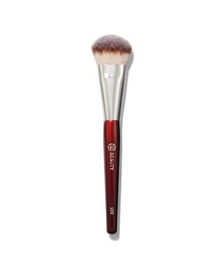 BK BEAUTY BRUSHES - 109 MINI CONTOURED FOUNDATION - Face Brush for Liquid or Cream Foundations - Bronzer, Blush &amp; Highlighter Makeup Brush