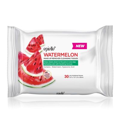 Epielle New Makeup Remover Cleansing Wipes | Removes Dirt, Oil, Makeup &amp; Waterproof Mascara | Beauty Gift, Spa Day, Gift Set | Pack of 6 | Korean Skincare