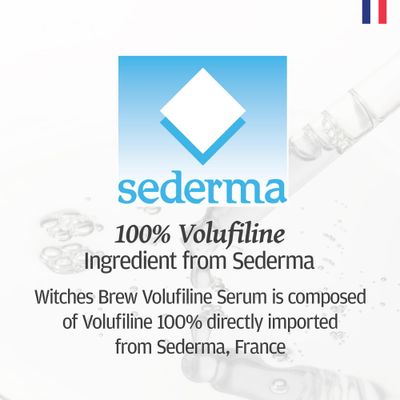 [Volufiline 12.5ml] 100% Pure Volufiline from SEDERMA (France) | DIY Skincare - Face Serum | Cosmetic Grade | For Face &amp; Body Improved Fine Lines &amp; Skin Elasticity