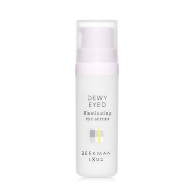 Beekman 1802 Dewy Eyed Illuminating Eye Serum - Fragrance Free - 0.5 oz - Reduces Puffiness &amp; Dark Circles - With Goat Milk &amp; Aloe Vera - Good for Sensitive Skin - Cruelty Free