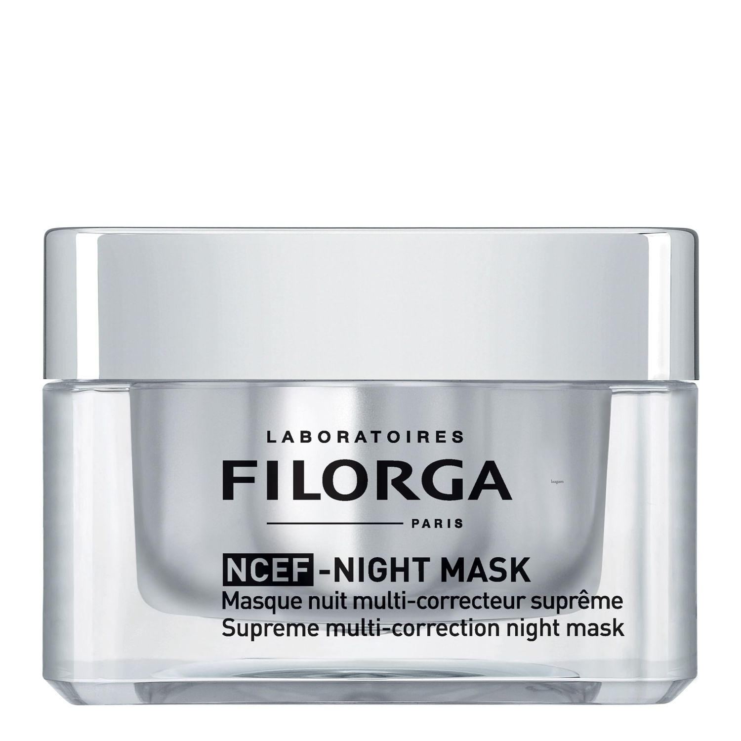 Filorga NCEF-Night Mask Cream, Anti Aging Night Time Face Mask with Hyaluronic Acid and Collagen to Reduce Wrinkles, Boost Firmness, &amp; Revive Skin Radiance, 1.69 fl. oz., 1 Count (Pack of 1)