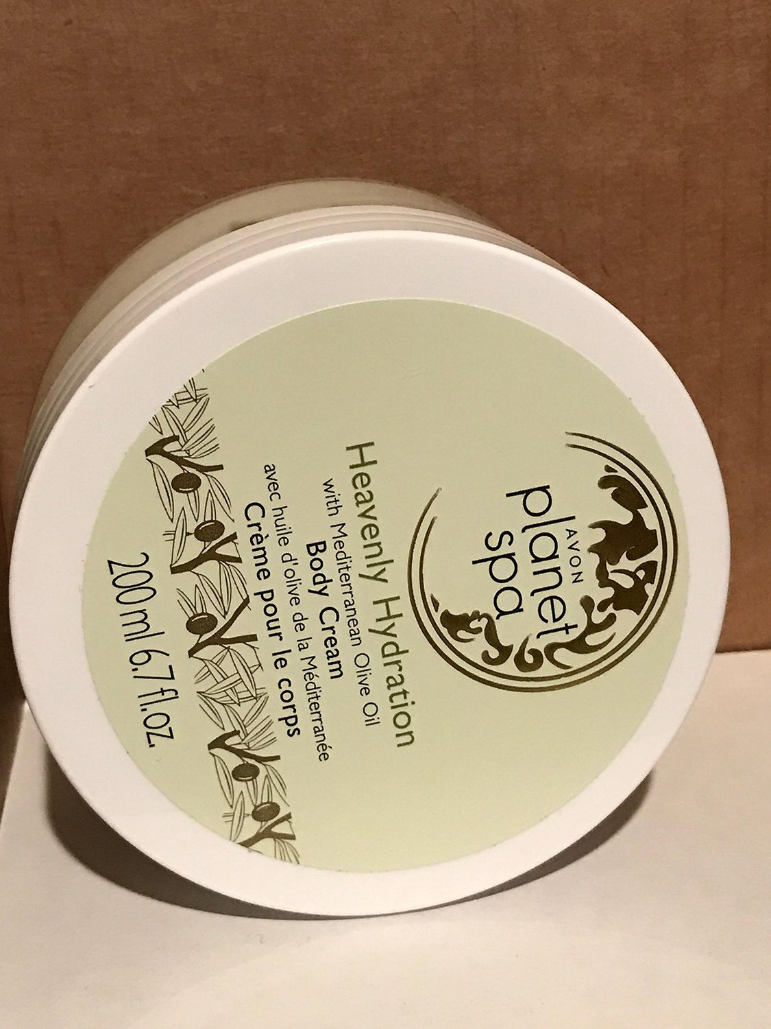 Avon Planet Spa Heavenly Hydration Olive Oil Body Cream 6.7 oz.