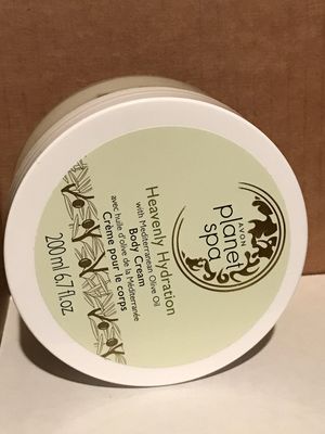 Avon Planet Spa Heavenly Hydration Olive Oil Body Cream 6.7 oz.