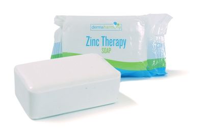 Dermaharmony Set of 2 2% Pyrithione Zinc (ZnP) Bar Soap 4 oz - Crafted for Those with Skin Conditions - Seborrheic Dermatitis, Dandruff, etc.