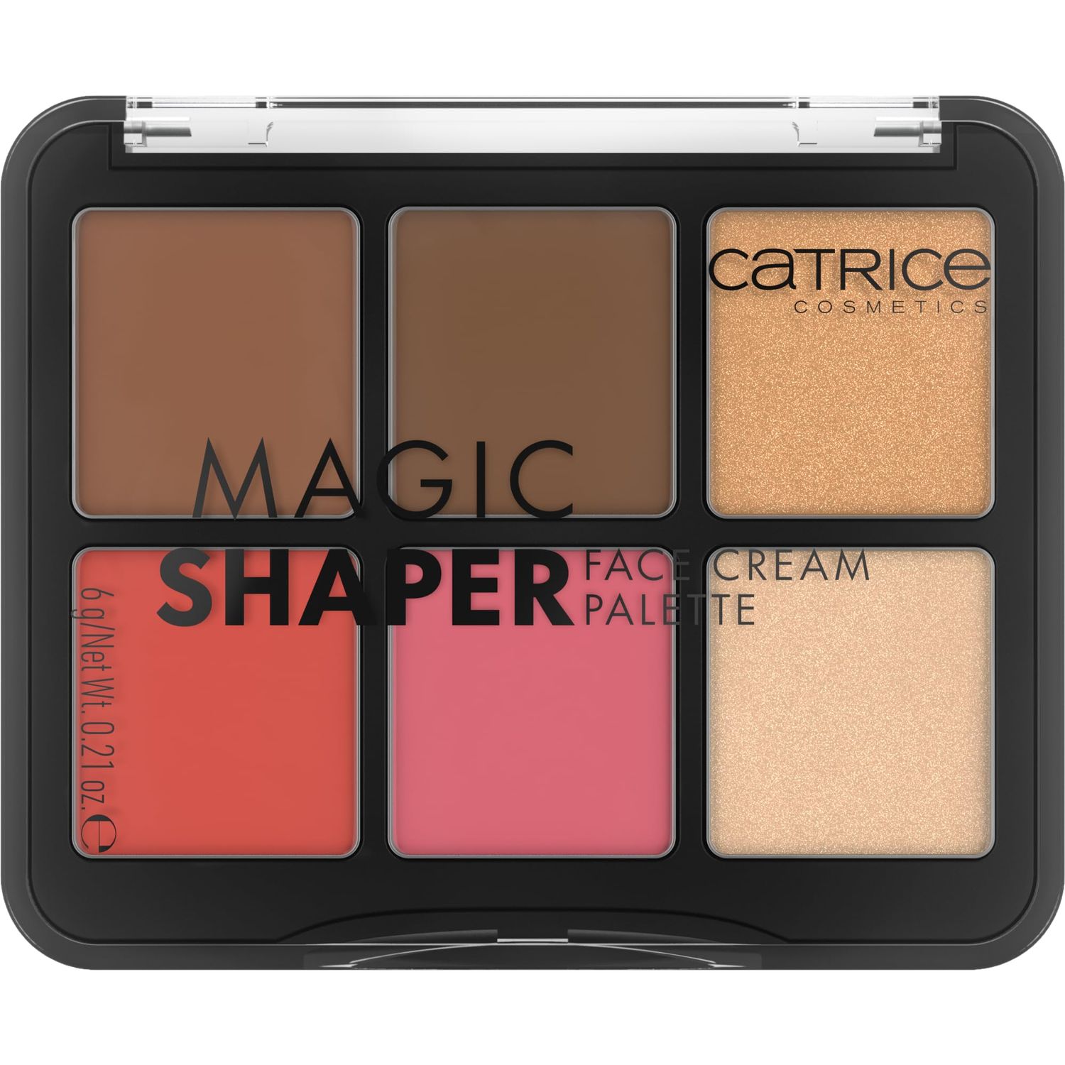 Catrice | Magic Shaper Face Cream Palette | Blush, Bronzer, &amp; Highlighter | Longwearing, Blendable, &amp; Buildable | Vegan &amp; Cruelty Free
