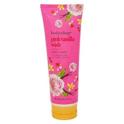 Bodycology Pink Vanilla Wish Body Cream Women 8 oz