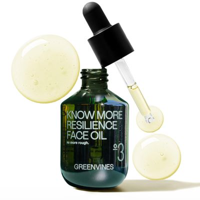 Greenvines Resilience Anti Aging Face Oil, Firm Skin &amp; Reduce Fine Lines, Squalane, Moringa Seed, Rosehip, Moisturizing Face Oil for Sensitive Skin &amp; All Skin Types, 1 Fl oz