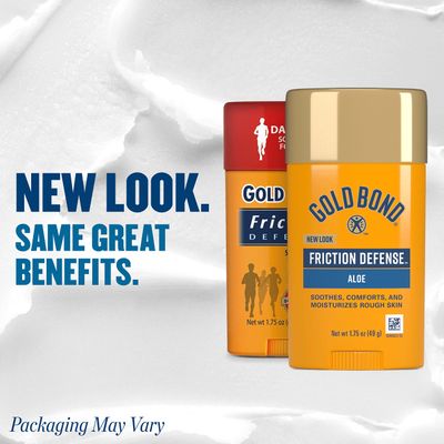 Gold Bond Friction Defense Stick, 1.75 oz., With Aloe to Soothe, Comfort &amp; Moisturize Rough Skin
