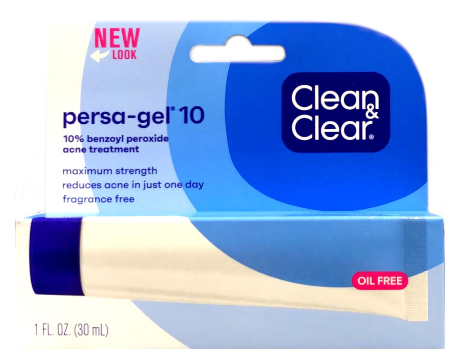 Clean &amp; Clear Persa-Gel 10 Acne Gel, 10% Benzoyl Peroxide, 1 fl. oz