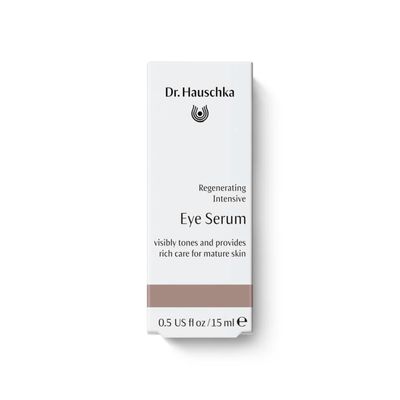 Dr. Hauschka Regenerating Intensive Eye Serum for age 50+, hydrates, firms, nourishes, 0.5 fl oz