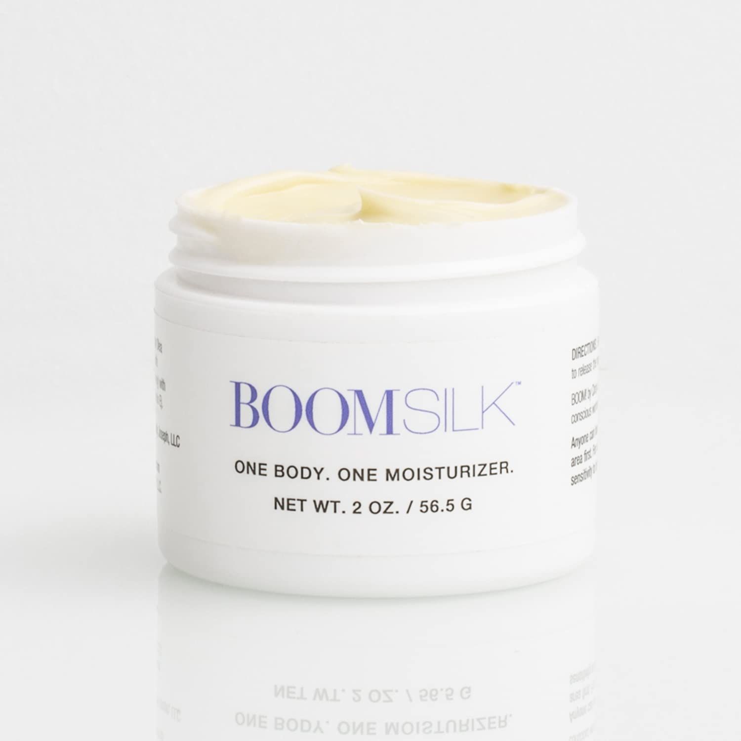 BOOM! by Cindy Joseph Boomsilk - Rejuvenating Face &amp; Body Moisturizer For Aging Skin - Organic Body Lotion for Women to Soften and Protect Your Skin - 2 Oz