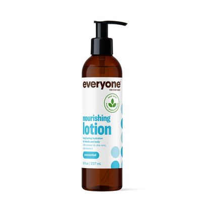 Everyone Nourishing Unscented Lotion, 8 FZ