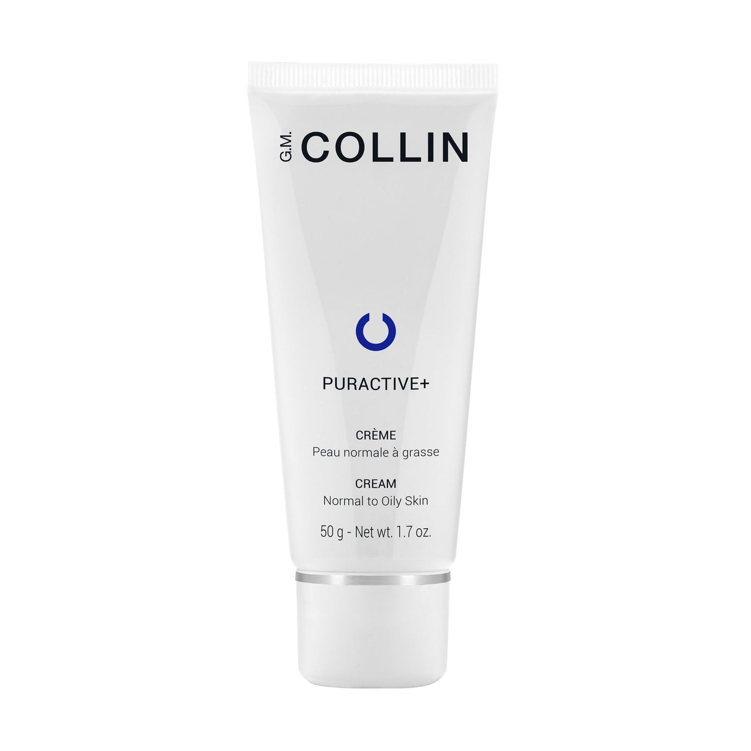 G.M. COLLIN Puractive+ Cream | Moisturizing Face Cream for Oily to Acne-Prone Skin | Reduces Excess Oil, Matifies the Skin and Tightens Enlarged Pores