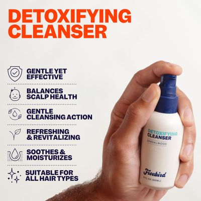 Freebird Scalp Care Kit - 3-in-1 Premium Bald Head Care, Soothe Shaving, Nourishing Detox Cleanser, Purifying Exfoliator, Refreshing Moisturizer, Enhanced Hydration, Ideal for Daily Scalp Maintenance