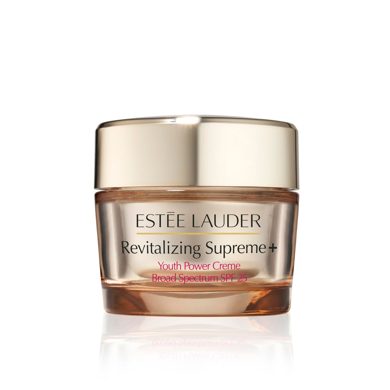 Este Lauder Revitalizing Supreme+ Youth Power Cream Moisturizer SPF 25 with Hyaluronic Acid &amp; Peptides, 2.5 Ounce.