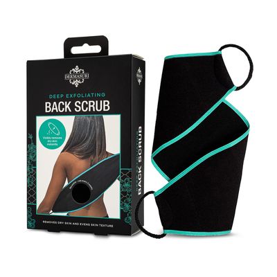 Dermasuri Deep Exfoliating Back Scrubber -Bath &amp; Shower Back Scrub - Body Exfoliator Scrub Tool - Skin Care for Women &amp; Men - Exfoliation Body Scrubber for Shower 27 Inches Long, 8 Inches Wide