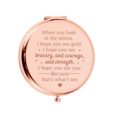 Christmas Stocking Stuffers Gifts for Teen Girls Daughter Christmas Compact Mirror Gifts for Teenagers Daughter 16th 18th 21st Birthday Gifts Teen Girls Stuff from Mom Dad Grandma Aunt Grandpa Sisters