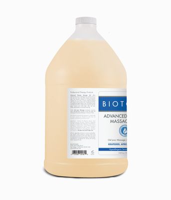 BIOTONE Advanced Therapy Massage Gel, Smooth, Silky Glide Without the Oil Feel, Ideal Workability, Nut-Oil Free, Hypoallergenic