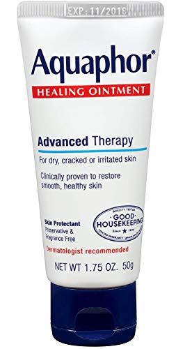 Aquaphor Healing Ointment Advanced Therapy Skin Protectant, Dry Skin Body Moisturizer, 1.75 Oz Tube, Pack of 3