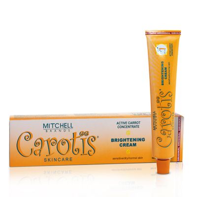 CAROTS, Skin Brightening Cream | 1.7 Fl oz / 50 g | Helps to Remove Pigments on: Face, Knees, Body, Armpit, and Private Areas | Brightening Gel with Carrot Oil, Alpha Arbutin, Shea Butter