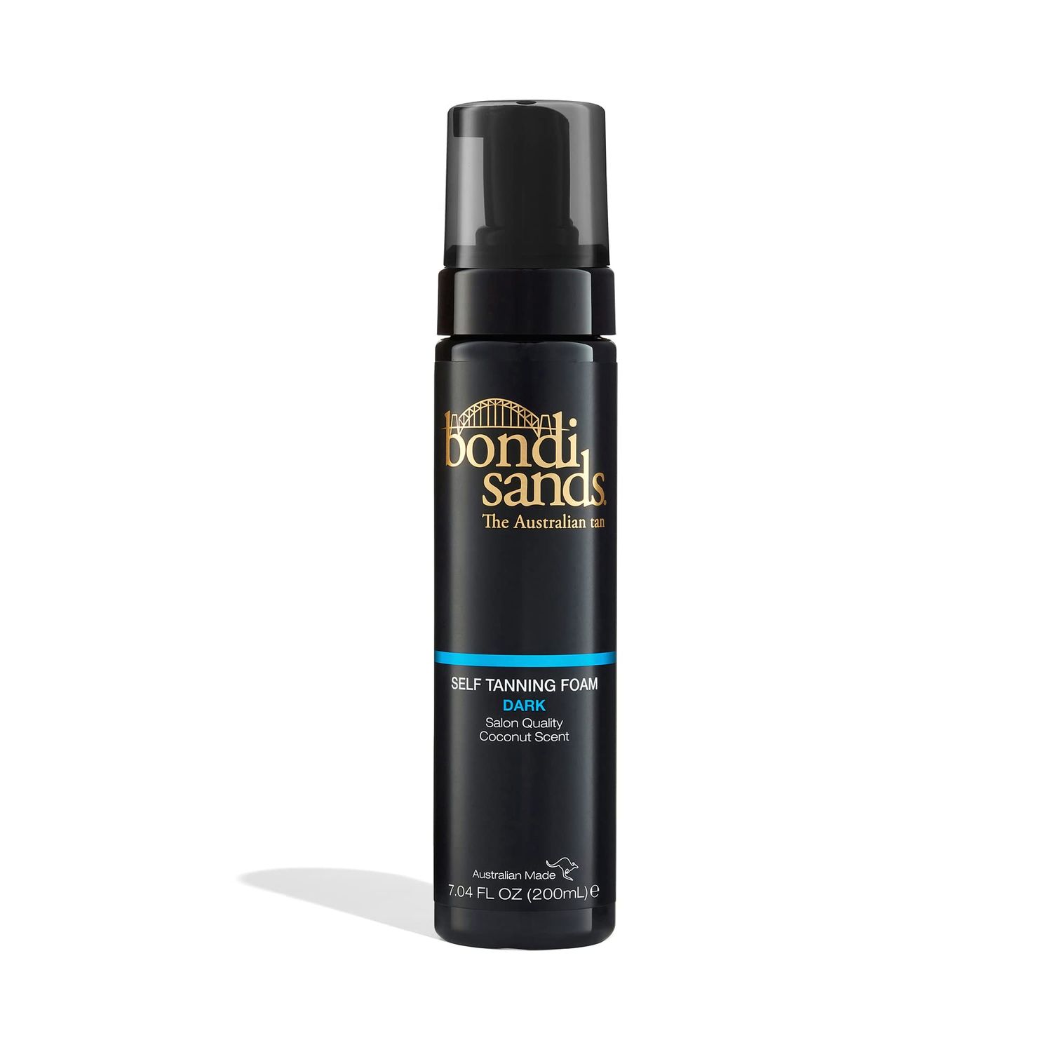 Bondi Sands Dark Self Tanning Foam | Lightweight, Self-Tanner Foam Enriched with Aloe Vera and Coconut Provides an Even, Streak-Free Tan | 6.76 oz/200 mL