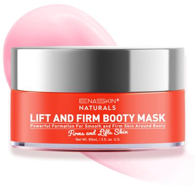 Enaskin Naturals Anti Cellulite Booty Cellulite Cream: Body Firming Bum Bum Cream - Booty Mask for Lifting and Firming. Skin Tightening Cream Promotes a Smooth and Firm - 90ml / 3 fl.oz