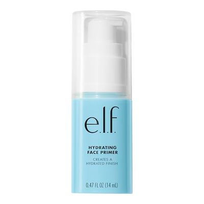 e.l.f. Hydrating Face Primer, Makeup Primer For Flawless, Smooth Skin &amp; Long-Lasting Makeup, Fills In Pores &amp; Fine Lines, Vegan &amp; Cruelty-free, Small