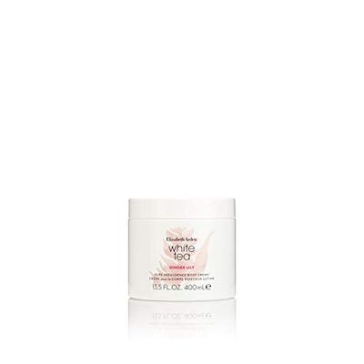 Elizabeth Arden White Tea Ginger Lily Body Cream, Moisturizing &amp; Hydrating with Shea Butter, 13.5 oz.