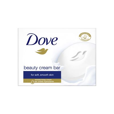 Dove White Moisturizing Cream Beauty Bar, 3.17 Ounce