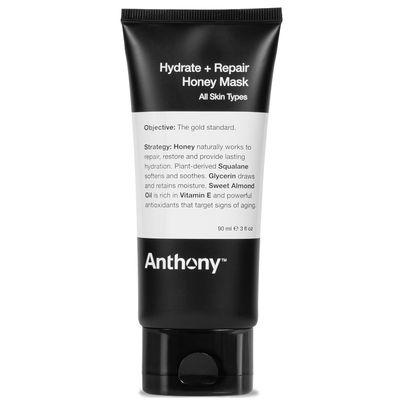 Anthony Hydrate + Repair Honey Mask, Stimulates Your Skin and Opens Pores with Honey, Vitamins C &amp; E, Glycerin, Sweet Almond, Squalane, and Calendula, Soothes and Moisturizes Dry to Normal Skin - 3 Oz