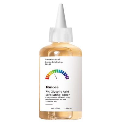 7% Glycolic Acid Exfoliating Toner, 7% Glycolic Acid Toning Solution, Gentle Exfoliation, Shrink Pores, Soothes Skin, Improve Blemishes and Acne