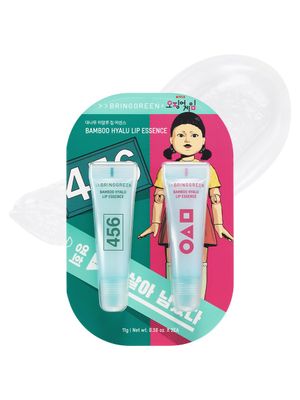 BRING GREEN X NETFLIX SQUID GAME Edition Bamboo Hyalu Lip Essence 11g*2ea Double Set