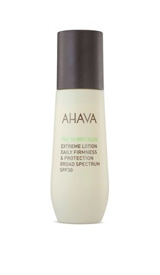 AHAVA Extreme Lotion Daily Firmness &amp; Protection, Broad Spectrum SPF30 - Lightweight, Moisturizing, All-Day Hydration &amp; UVA/B Protection, Enriched with Osmoter, Goji Berry &amp; Iceland Moss, 1.7 Fl.Oz