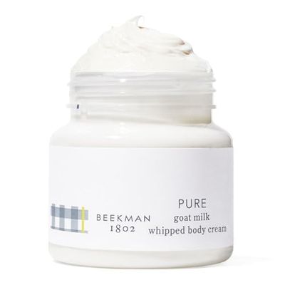 Beekman 1802 Whipped Body Butter Cream with Goat Milk - Deeply Moisturizes, Softens Skin - Natural &amp; Gentle for All Skin Types - Non-Greasy, Cruelty-Free, 8 oz
