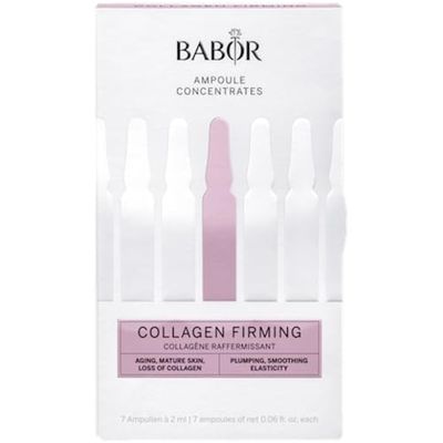 BABOR Collagen Firming Ampoule Concentrate, Collagen Skincare Capsule, Anti Aging Serum, Increase Elasticity, Firming and Lifting 7 Day Treatment