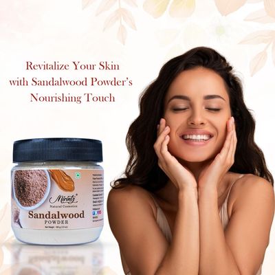 100% Natural Sandalwood Powder | (3.5 Oz) Chandan Powder for Women &amp; Men | Herbal Sandalwood Powder for Face &amp; Skin | Ayurvedic Face Pack for Glowing Skin, Tan Removal Mask &amp; Natural Face Pack