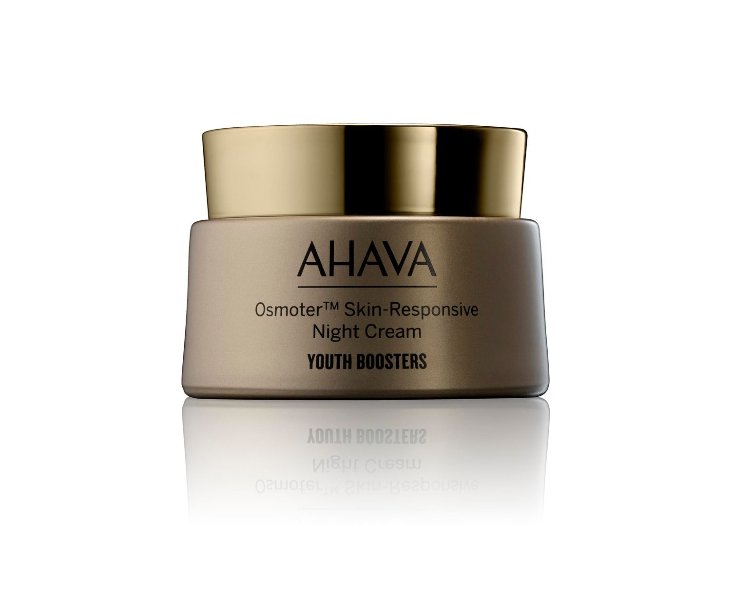 AHAVA Osmoter Skin-Responsive Night Cream - With the patented Smartium technology, re-sets the look of skin during night with intense activity &amp; boosts skin renewal for enhanced luminosity, 1.7 Fl.Oz