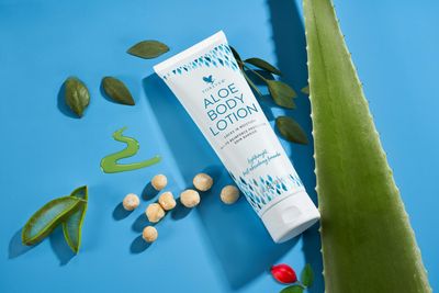 Forever Living Aloe Body Lotion - 2 Pack (8 FL OZ Each) - For Smooth, Hydrated &amp; Healthy Skin - Vegan &amp; Gluten-Free w/Argan Oil, &amp; Macadamia Seed Oil