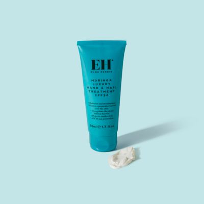 Emma Hardie 50ml Moringa Luxury Hand &amp; Nail Treatment with SPF 30 UVA &amp; UVB Sun Protection, Helps to Protect from Sun Damage, Hydrate, Soothe &amp; Condition the Skin, Vegan &amp; Cruelty Free