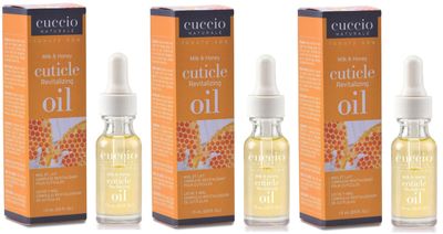 Cuccio Milk &amp; Honey Cuticle Revitalizer Complex Oil 0.5 oz (3 Pieces)